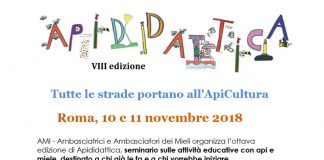 ApiDidattica VIII edizione “Tutte le strade portano all’ApiCultura”