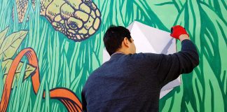 “PATRIMONIO INDIGENO” intervista all’artista LUCAMALEONTE. Una nuova opera di arte urbana a San Lorenzo, Roma.