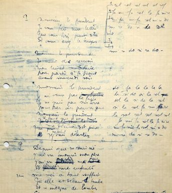 LA GUERRA È TRUCCATA. Le Déserteur di Boris Vian.