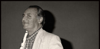 Augusto De Luca fotografa Renzo Arbore
